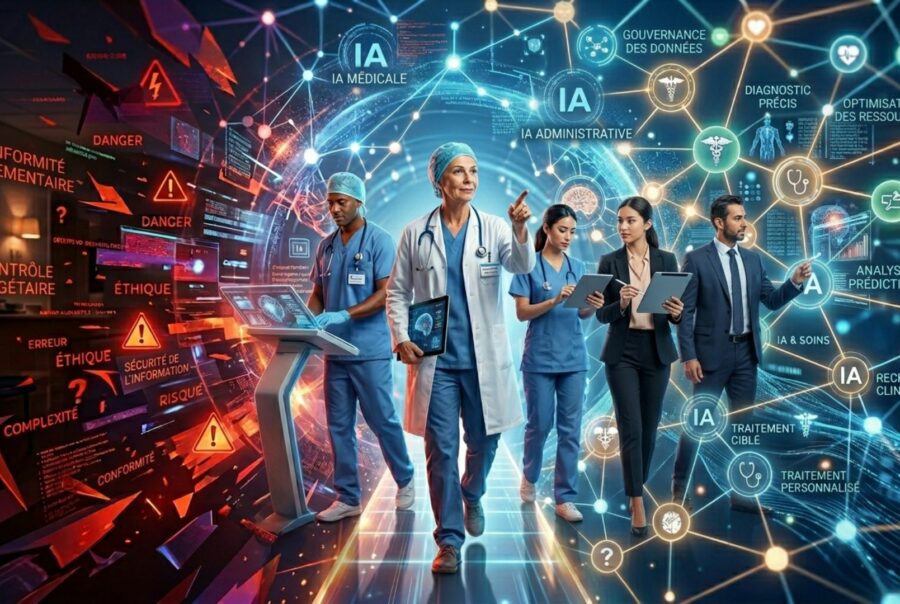Formation IA santé Initiation intelligence artificielle hôpital Formation IA établissement de santé Acculturation IA professionnels de santé Formation IA données sensibles Qualiopi
