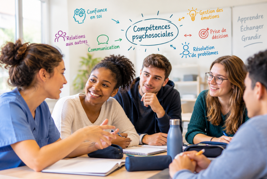 compétences psychosociales infirmier formation formateur IFSI référentiel infirmier 2026 développer les compétences psychosociales des étudiants pédagogie active IFSI simulation et jeu pédagogique en formation infirmière formation formateurs instituts de formation paramédicale